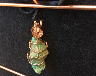Turquoise wire wrap
