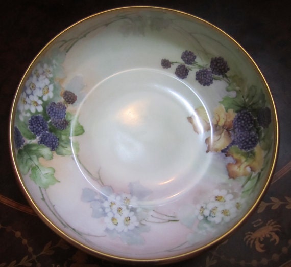 Collectible 1924 Never Used s ROSENTHAL The Dresden Bavaria Germany Rose plate