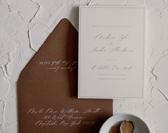 MADISON | Traditional Simple Save The Date