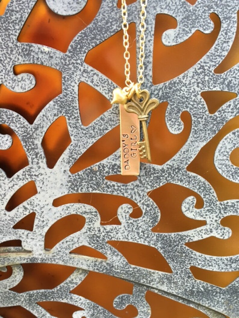 Daddy's Girl Necklace Etsy