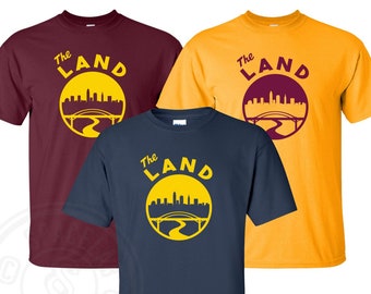 New "The Land" T-Shirt | Available in Sizes S-4XL | Available in 3 Colors | 6.0 oz, 100% Cotton