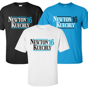 New &quot;Newton Kuechly &#39;16&quot; T-Shirt | Available in Sizes S-4XL | Available in 3 Colors | 6.0 oz, 100% Cotton