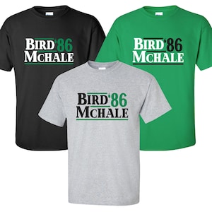 Nueva camiseta "Bird McHale '86" / Disponible en tallas S-4XL / Disponible en 3 colores / 6.0 oz, 100 % algodón