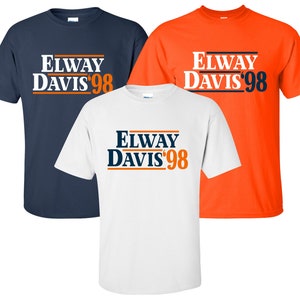 Neues &quot;Elway Davis &#39;98&quot; T-Shirt | Erhältlich in den Größen S-4XL | Erhältlich in 3 Farben | 160 ml, 100% Baumwolle