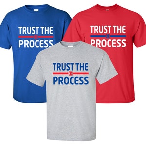 New &quot;Trust The Process&quot; T-Shirt | Available in Sizes S-4XL | Available in 3 Colors | 6.0 oz, 100% Cotton