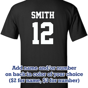 Basketball Team T-shirt With YOUR CUSTOM TEXT Available in Sizes S-4XL ...