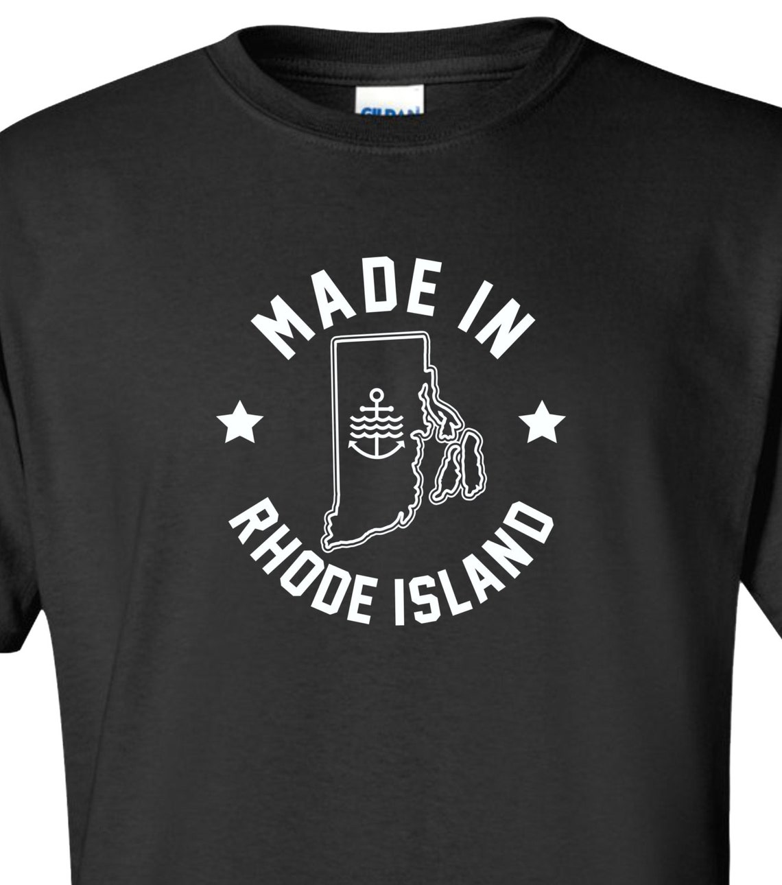 New made in Rhode Island Tshirt Choose From Etsy