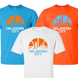 Nueva camiseta &quot;Oklahoma City&quot; / Disponible en tallas S-4XL / Disponible en 3 colores / 6.0 oz, 100 % algodón