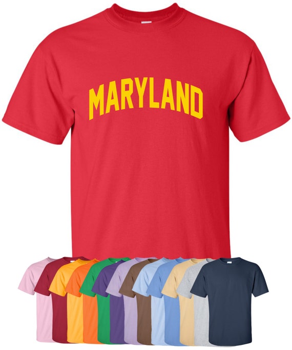 New maryland T-shirt Choose From Over 30 Shirt - Etsy