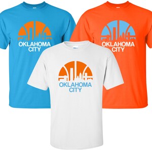 Neues "Oklahoma City" T-Shirt | Erhältlich in den Größen S-4XL | Erhältlich in 3 Farben | 160 ml, 100% Baumwolle