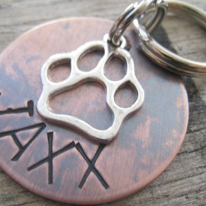 Dog tag - Personalized Pet ID Tag - Dog Tags - Personalized dog - Copper Dog Tag - Pet ID tag - Dog tag for dogs