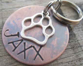 Dog tag - Personalized Pet ID Tag - Dog Tags - Personalized dog - Copper Dog Tag - Pet ID tag - Dog tag for dogs