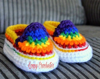 rainbow infant vans