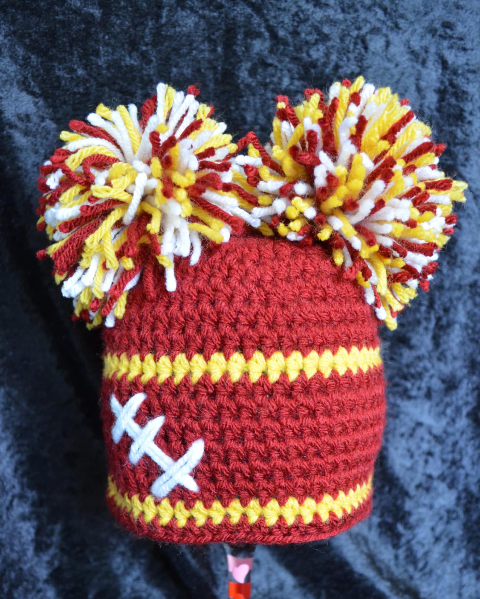 Professional Football Fan Beanie Baby Football Beanie Child Etsy