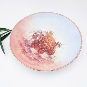 French Limoges Handpainted Collectors Plate by Atelier D&#39;Art/Limoges Plate made by Atelier D&#39;Art in France/French Porcelain Limoges Plate