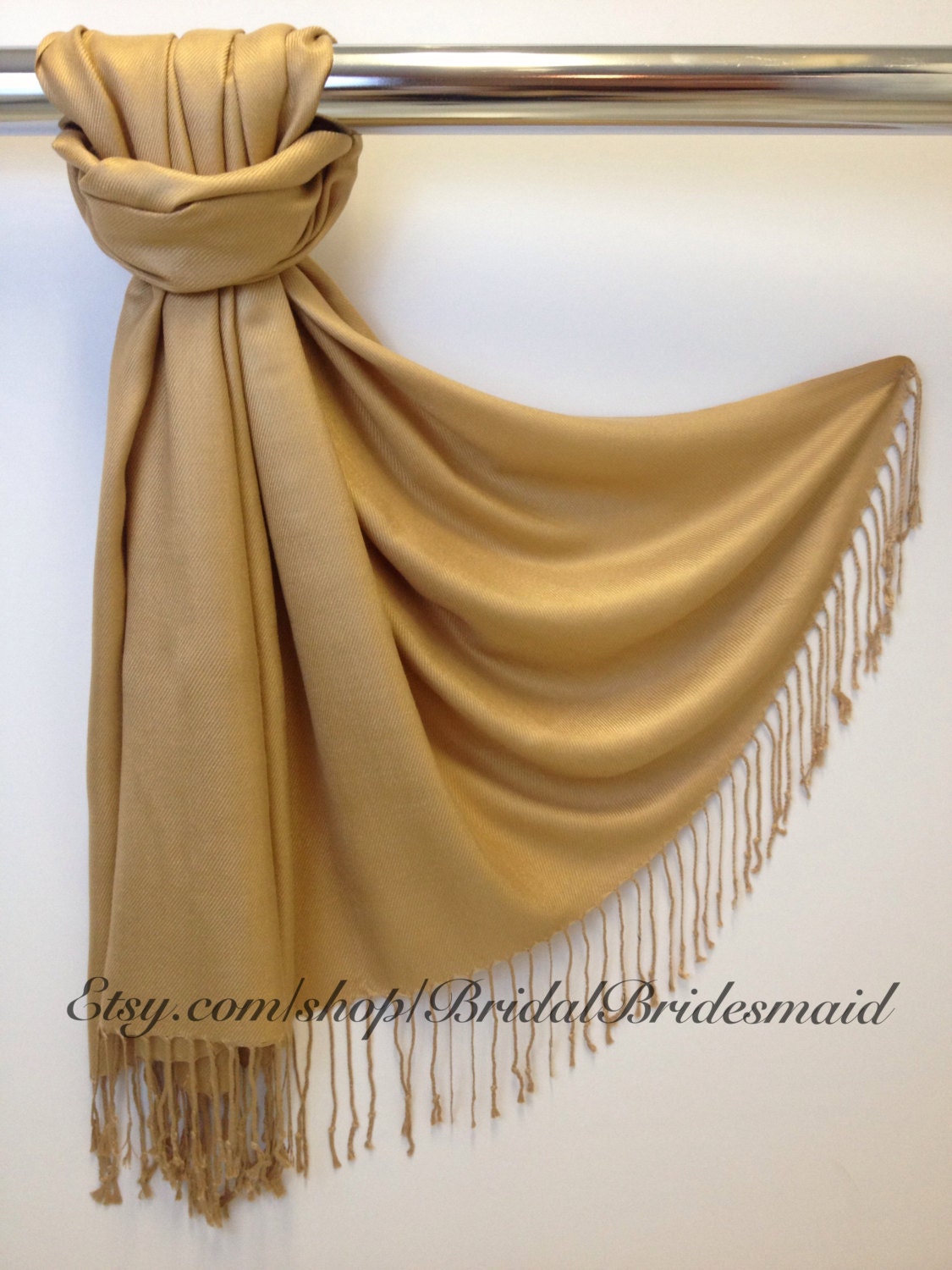 GOLD PASHMINA gold shawl bridal scarf bridal shawl Etsy