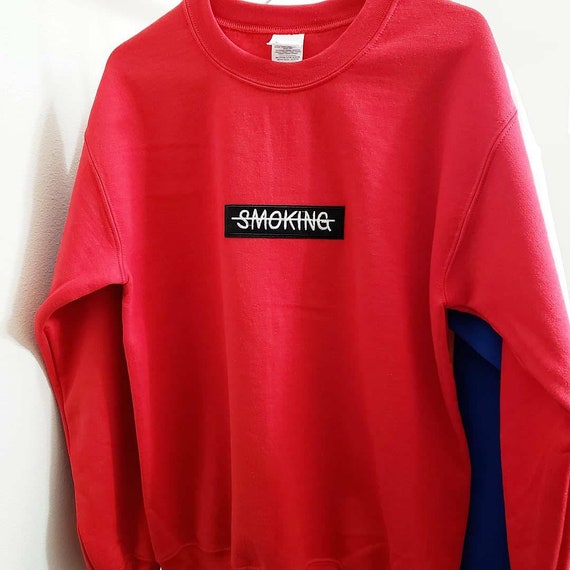 Monoria la rouge main rouge la No Smoking Sweatshirt pour elle pour lui f51cfe Monoria la rouge main rouge la No Smoking Sweatshirt pour elle pour lui f51cfe