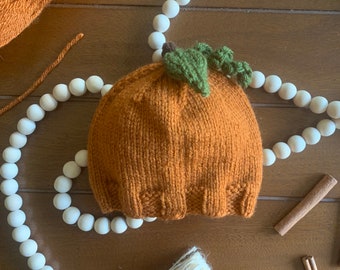 Baby Pumpkin Beanie