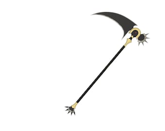 The Rising of Shield Hero L'Arc Berg Inspired Vassal Scythe Cosplay Prop: 3D Model for 3D Printing