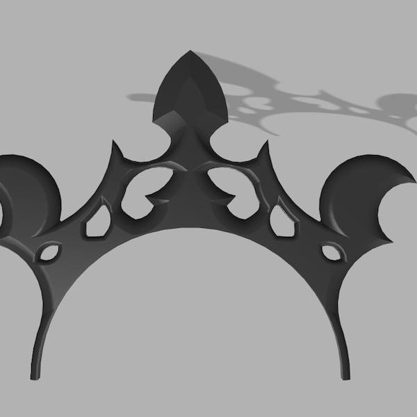 Fate Grand Order Inspired Ereshkigal Crown 3D Model for 3D Printing