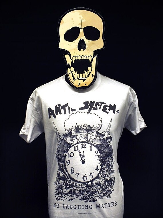 反体制 - 笑い事ではない - Tシャツ - Etsy 日本 