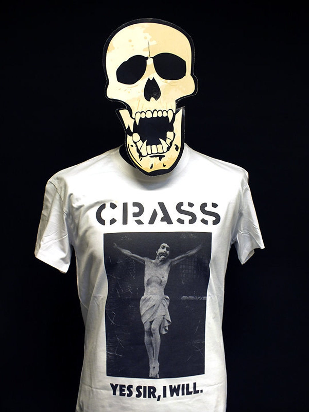Crass Yes Sir I Will Tshirt Etsy