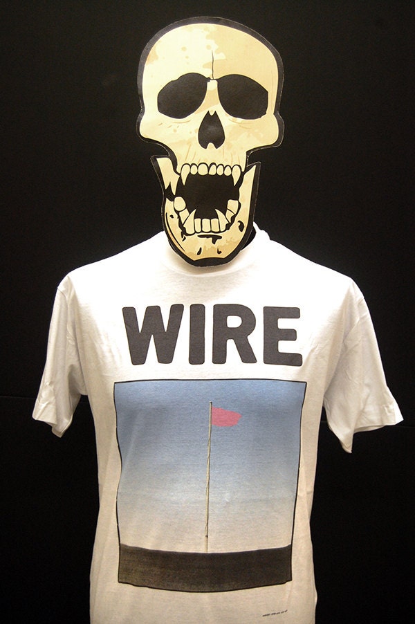 wire pink flag shirt