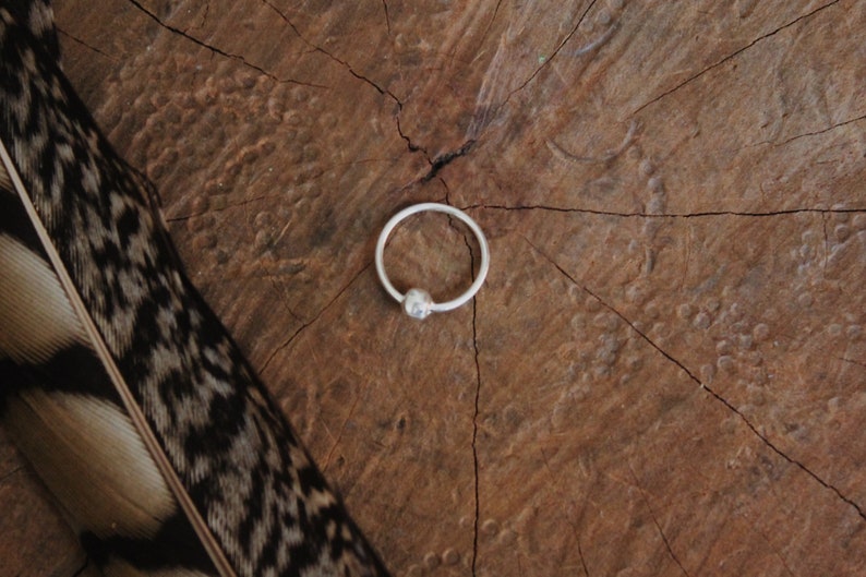 Silver Nose Ring Septum Piercing Festival Jewellery Sterling Silver Nose Ring Bohemian Jewellery Statement Bohemian Nose Ring