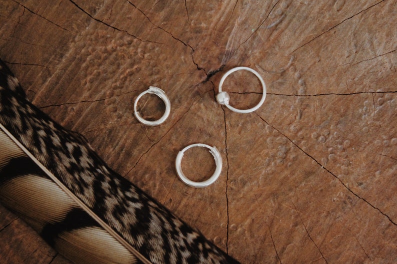 Silver Nose Ring Septum Piercing Festival Jewellery Sterling Silver Nose Ring Bohemian Jewellery Statement Bohemian Nose Ring