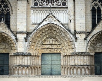 Cathédrale Saint-Pierre de Poitiers, original fine art photographie, impression, nature, 8 x 12, poitiers, france, la cathédrale, la religion, le christianisme