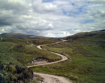 Above Kinlochleven 2, original fine art photography, print, photo, 8x12, landscape, mountain, sky, united kingdom, nature, outdoors