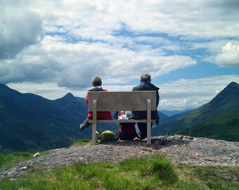 Above Kinlochleven, original fine art photography, print, photo, 8x12, landscape, mountain, sky, united kingdom, nature, outdoors