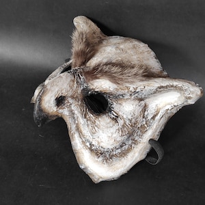 Pappmache Eule Maske, Vogel Kostüm Maske