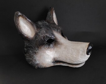 Wolf mask, Masquerade mask, Scary mask, Carnival mask, Halloween mask