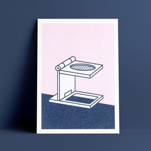 Contatore della griglia del carattere della cartolina dell'alfabeto C Toolfont
