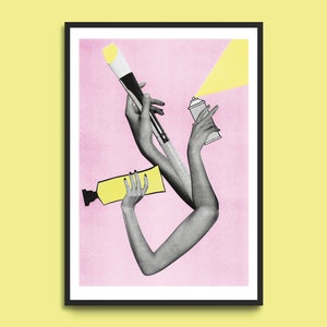 Póster del espectáculo Krakel nº 1 DIN A3 Risografía