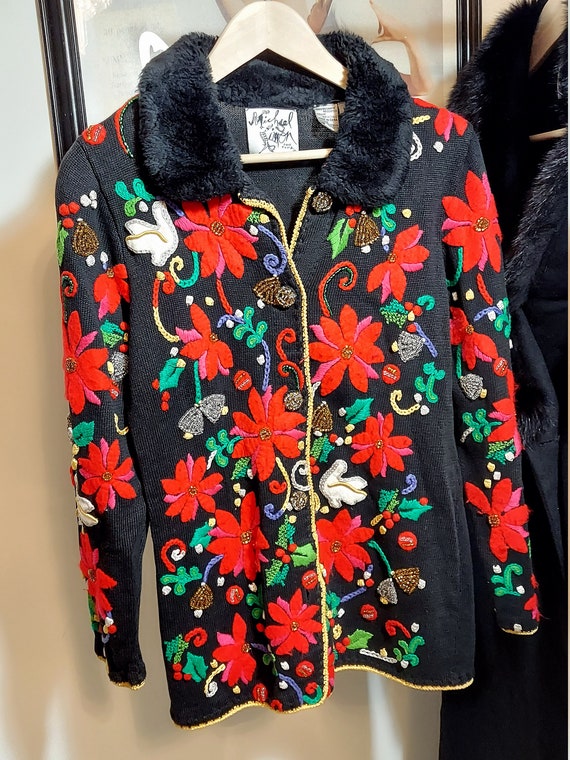 Vintage Michael Simon Christmas Sweater / vintage
