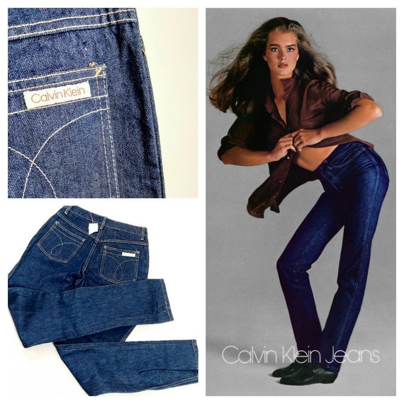 Vintage Calvin Klein jeans / vintage 70s jeans / a