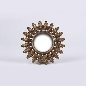 Venitian Baroque Photo Frame, Sun Picture Frame, Shabby Chic Gold Frame, Antique Wedding, Italian Round Ornate Frame, Rococo Venice Decor