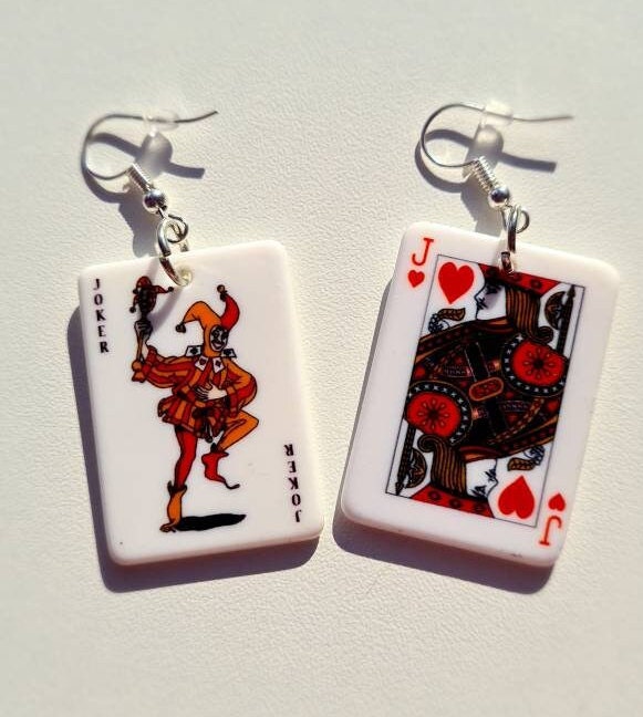 Playing Cards Drop Earrings SHEIN IN #5 Playing Cards Drop Earrings SHEIN IN