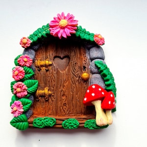 Fairy Door, Magical fairy garden door, Elf door, Magic wooden door
