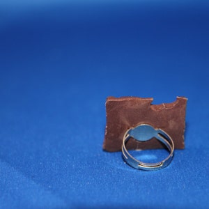 Bague Chocolat. Fait main. Bijoux Kawaii, Bijoux Desserts, Bijoux Gateaux, image 4