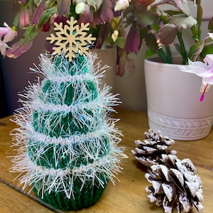 Christmas Tree Chocolate Orange Cover Knitting Pattern
