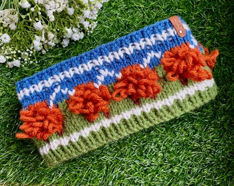 Ladies Fyne Sheep Headband Head Warmer Knitting Pattern