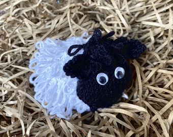 Larry the Lamb Sheep  Chocolate Orange Cover Knitting Pattern