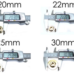 Wax Seal Stamp HEAD ONLY available in 4 sizes 20mm, 22mm, 25mm or 30mm NO handle, wax or pouch image 6