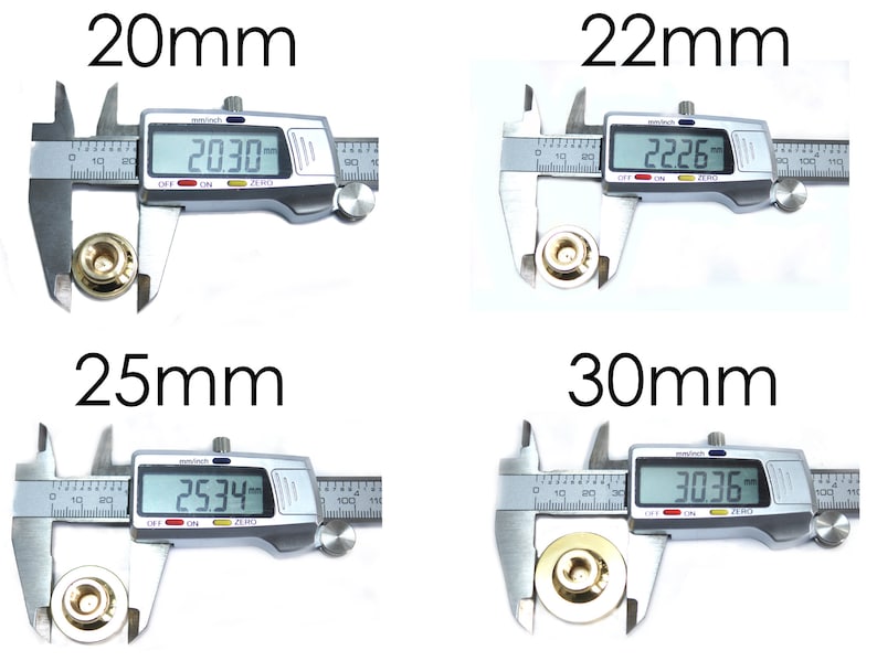 Wax Seal Stamp HEAD ONLY available in 4 sizes 20mm, 22mm, 25mm or 30mm NO handle, wax or pouch image 6