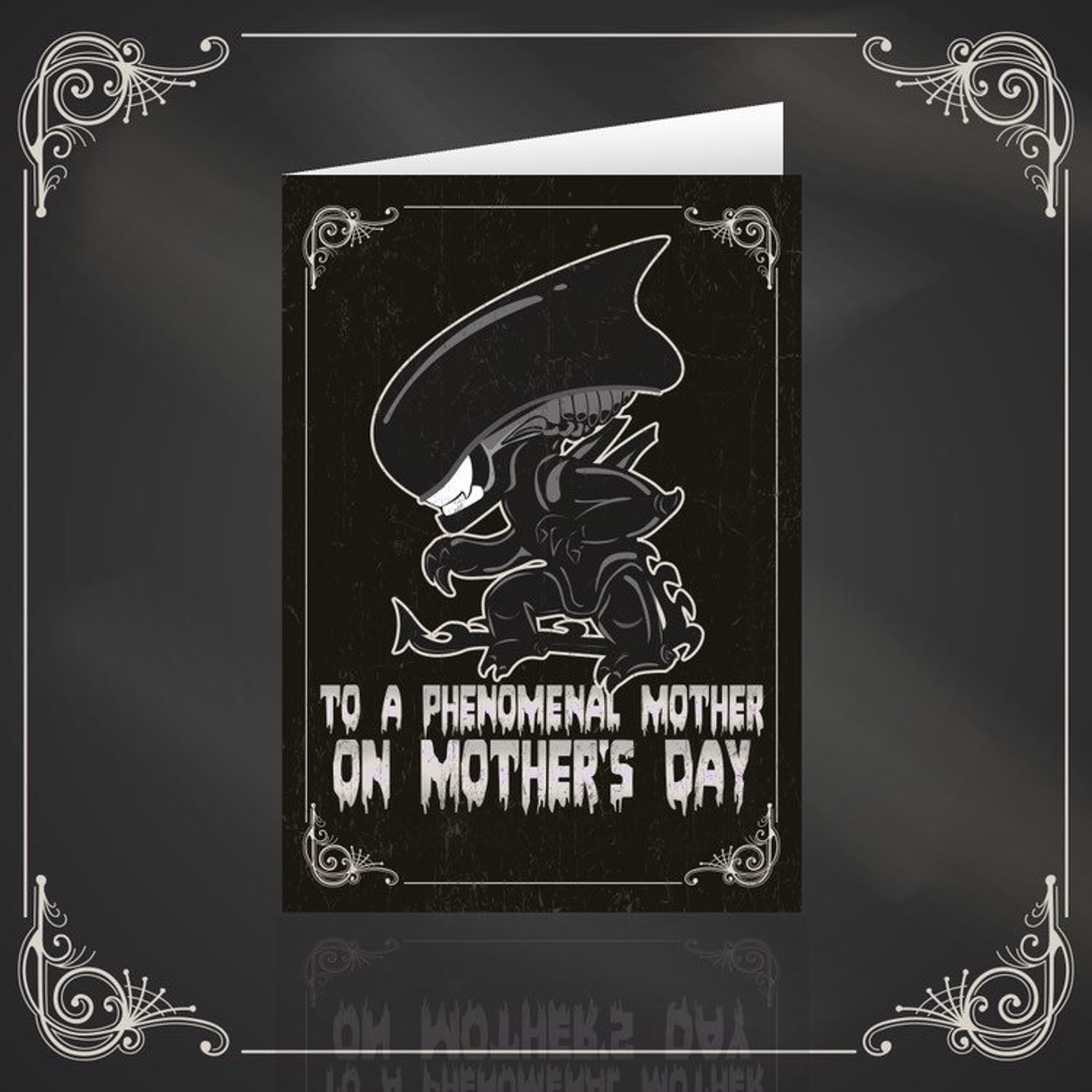 To a Phenomenal Mother on Monther's Day - Alien Xenomorph Inspired ...