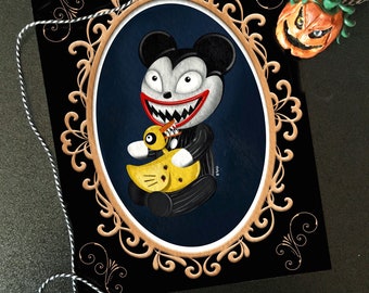 Baby’s First Portrait - Vampire teddy and ducky NBC Portrait