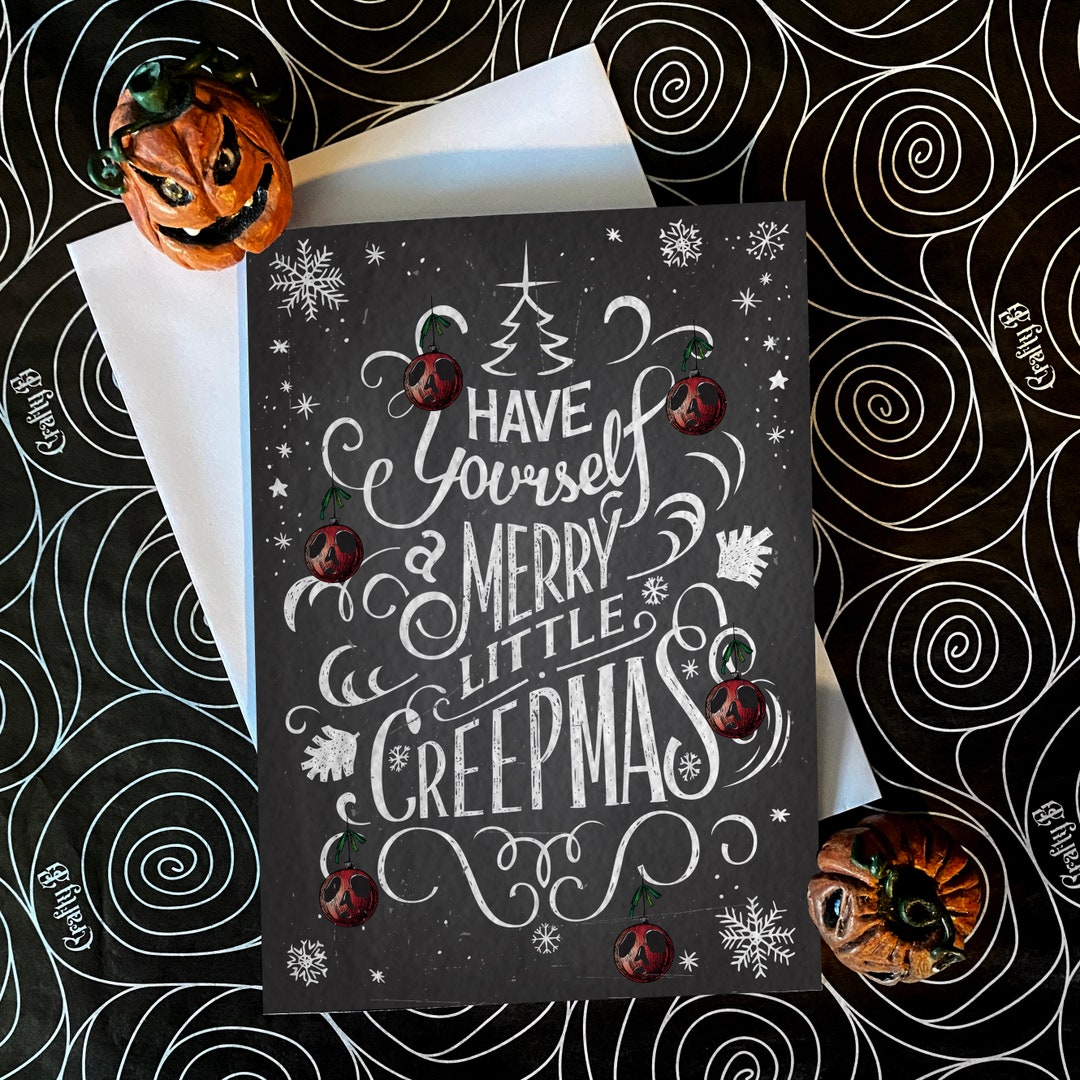 Have Yourself a Merry Little Creepmas Alternative Dark - Etsy